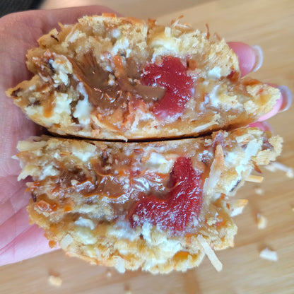 Coconut, Guava and Dulce Leche.