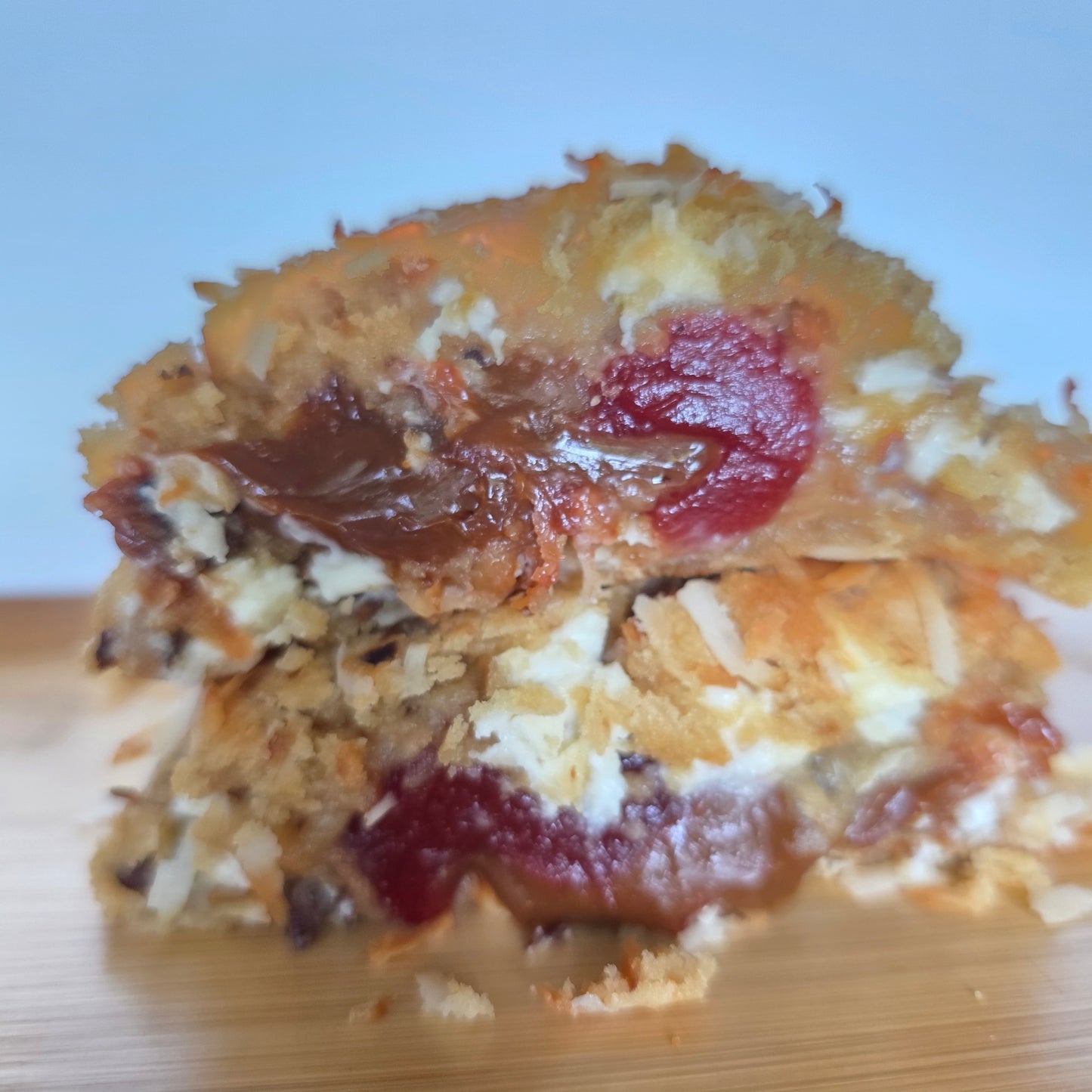 Coconut, Guava and Dulce Leche.